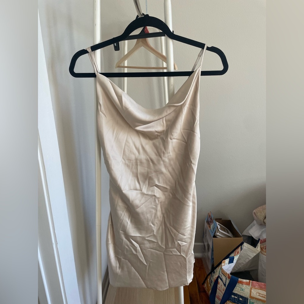 Strait mini dress